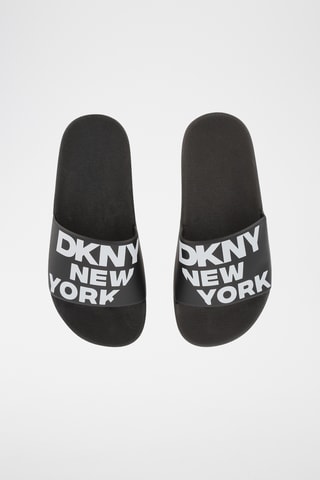 Ciabatte slider - Nero - DKNY