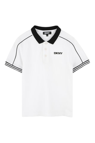 Polo en Bermuda - Wit en Zwart - DKNY