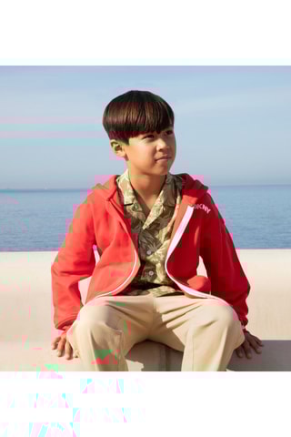 Vest met Capuchon - Rood - DKNY