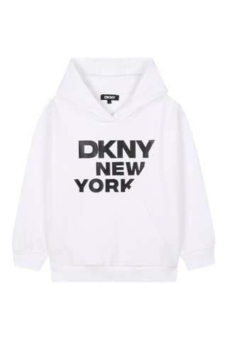 Sweater met Capuchon - Wit - DKNY