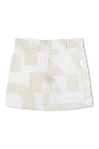 Rechte Minirok - Wit - DKNY