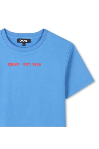 T-shirt loose - Blu - DKNY