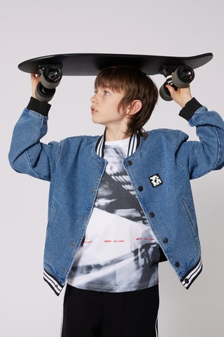 T-shirt Regular Fit - Wit - DKNY