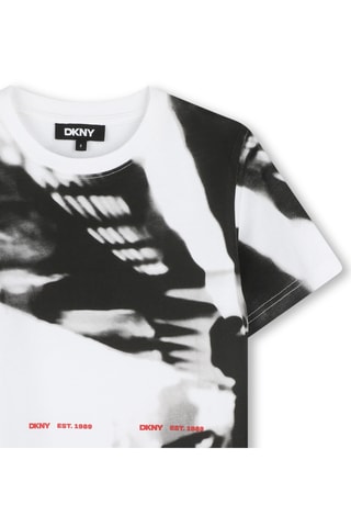 T-shirt Regular Fit - Wit - DKNY