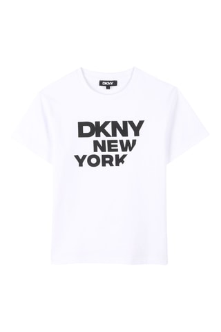 T-shirt Loose - Wit - DKNY