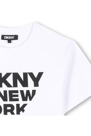 T-shirt Loose - Wit - DKNY