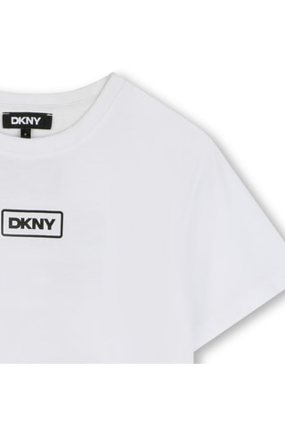 T-shirt Loose - Wit - DKNY