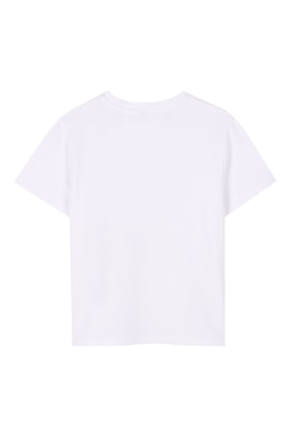 T-shirt Loose - Wit - DKNY