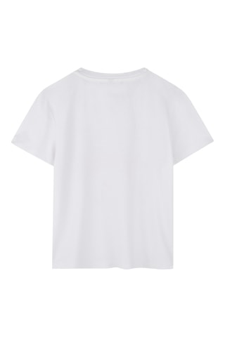 T-shirt Loose - Wit - DKNY