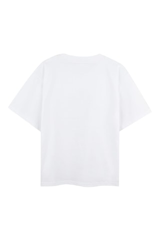 T-shirt Loose - Wit - DKNY