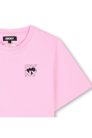 T-shirt - Roze - DKNY