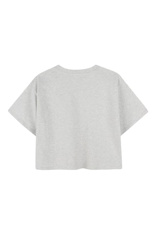 T-shirt Loose - Lichtgrijs - DKNY