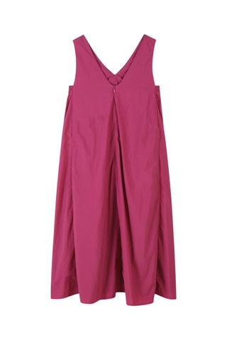 Mouwloze Trapezium Jurk - Fuchsiaroze - DKNY