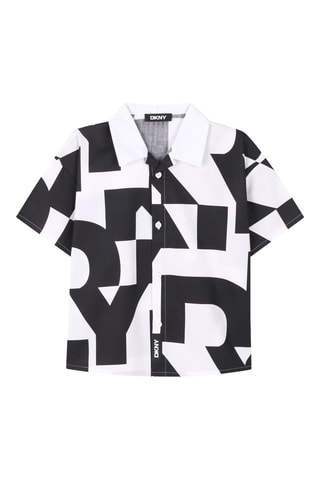 Relaxed Fit Overhemd - Wit - DKNY