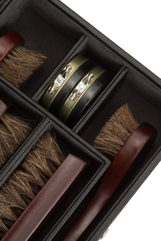 Kit de cirage en cuir Blake - Noir et gris