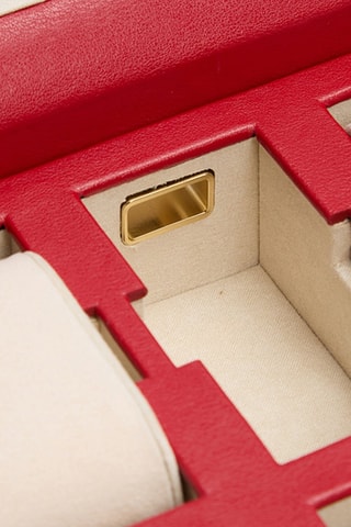 Coffret à montres en cuir Palermo - Rouge