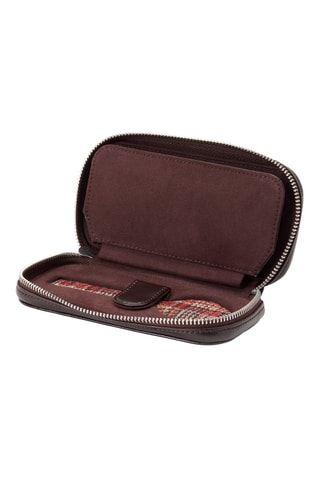 Etui pour 2 montres en cuir vegan WM Brown - Marron