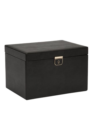 Boîte à bijoux en cuir Palermo - Anthracite