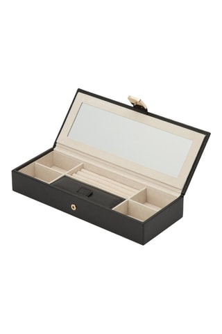 Boîte à bijoux en cuir Palermo - Anthracite