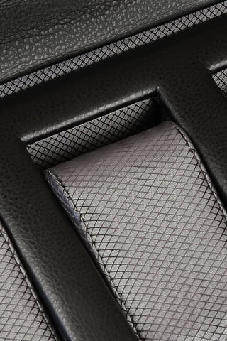 Ecrin pour 5 montres en cuir Windsor - Noir