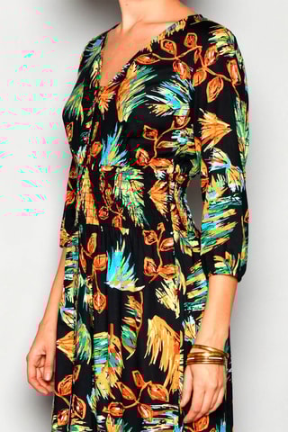 Vestido-camisa Preto - Preto