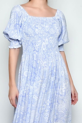 Vestido comprido - Violeta -  e 