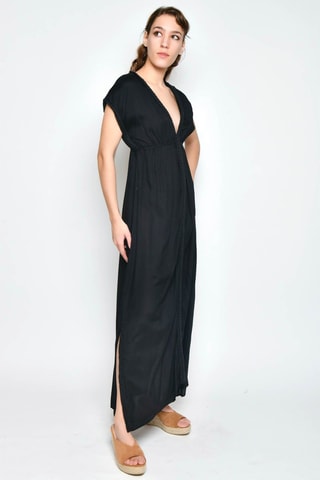 Vestido comprido - Preto - 