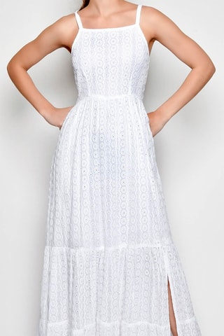 Vestido comprido - Branco - 