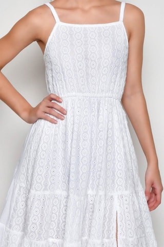 Vestido estilo patinadora - Branco - 