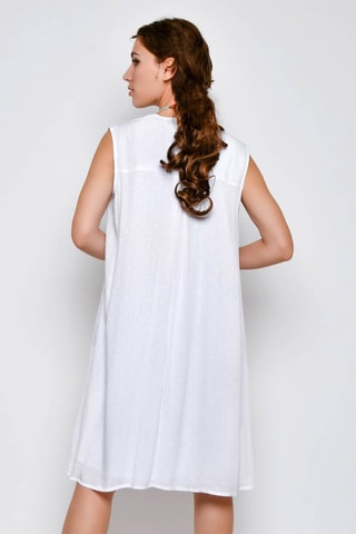 Vestido direito Branco - Branco