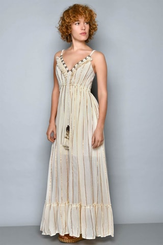 Vestido comprido 
Branco - 