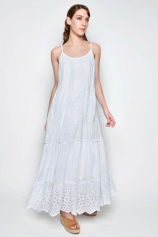 Vestido comprido - Branco - 
