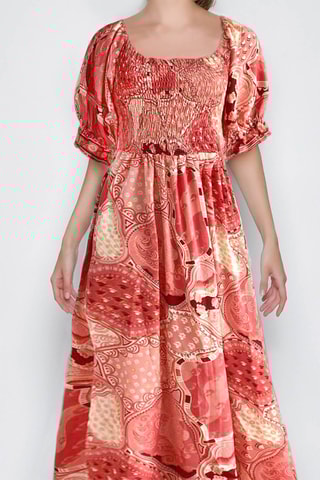 Vestido comprido - Vermelho - 