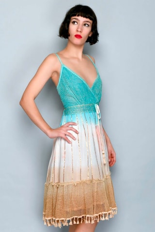 Vestido trapézio Branco - 