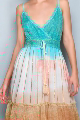 Vestido trapézio Branco - 