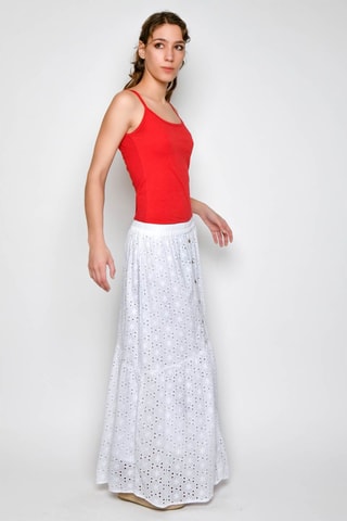 Saia comprida - Branco - 