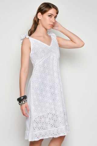 Vestido estilo patinadora - Branco - 