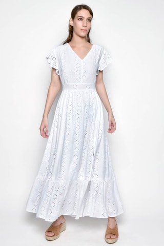 Vestido comprido - Branco - 