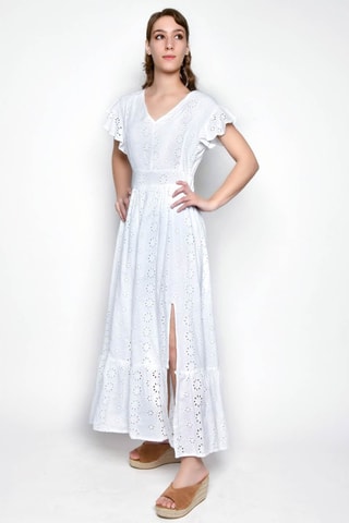 Vestido comprido - Branco - 