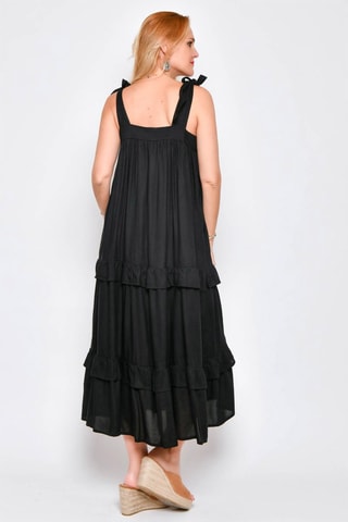 Vestido comprido 
Preto - 