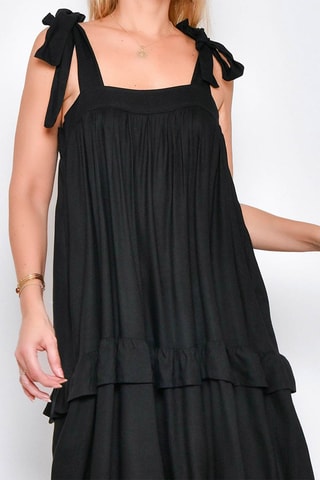 Vestido comprido 
Preto - 