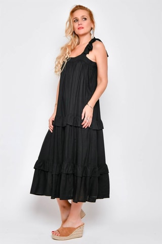 Vestido comprido 
Preto - 