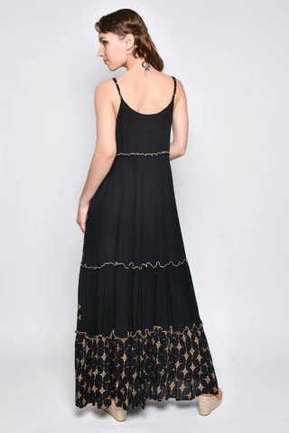 Vestido comprido - Preto - Preto