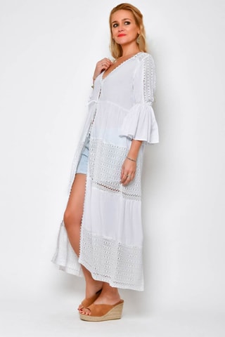 Vestido comprido 
Branco - 