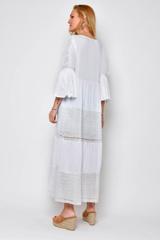 Vestido comprido 
Branco - 