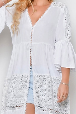 Vestido comprido 
Branco - 