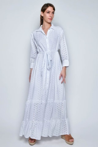 Vestido comprido - Branco - 