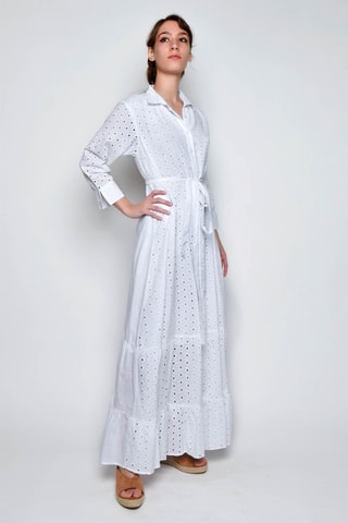 Vestido comprido - Branco - 