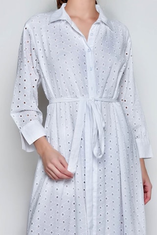 Vestido comprido - Branco - 