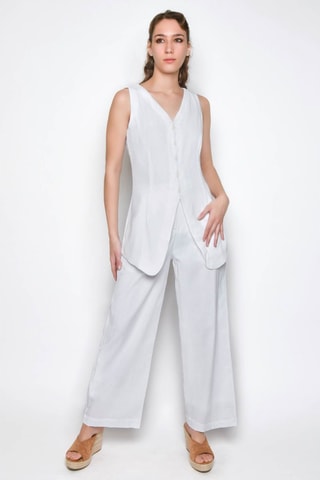 Camisa e calças - Branco - 